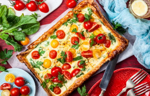 Alton Brown Tomato Tart