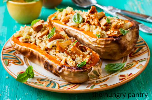 stuffed butternut squash recipe