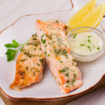 Slivered Fish With Lemon Sauce