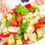 Tunisian Salad Mixture Plate