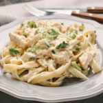 Spinach Alfredo Pasta