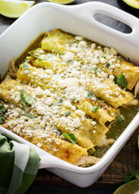 Pioneer Woman Green Chile Chicken Enchilada Casserole