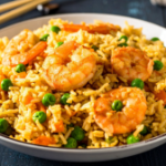 Fried Rice With Shrimp And Vegetables