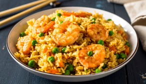 Fried Rice With Shrimp And Vegetables